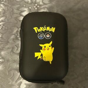 Pokemon Go Black Case with Pikachu Design